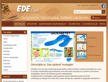 Tablet Screenshot of edecipo.hu